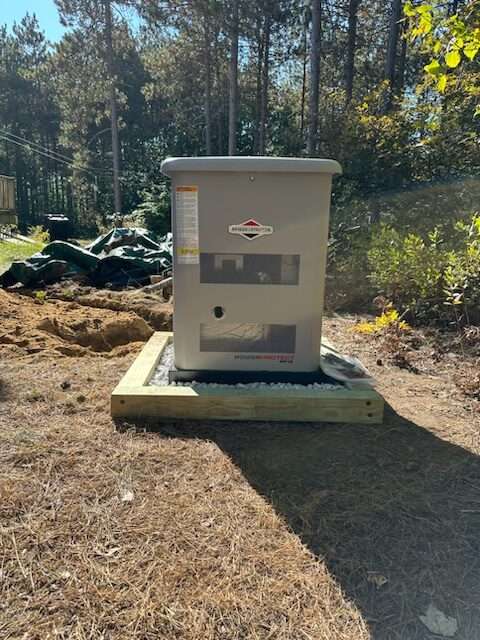 Standby Generator Install, York County, ME, Atlantic Electrical Services