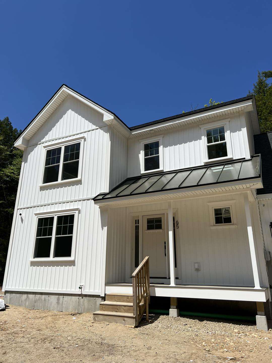 New Construction, Farmhouse Exterior, York County, ME, Atlantic Electrical Services
