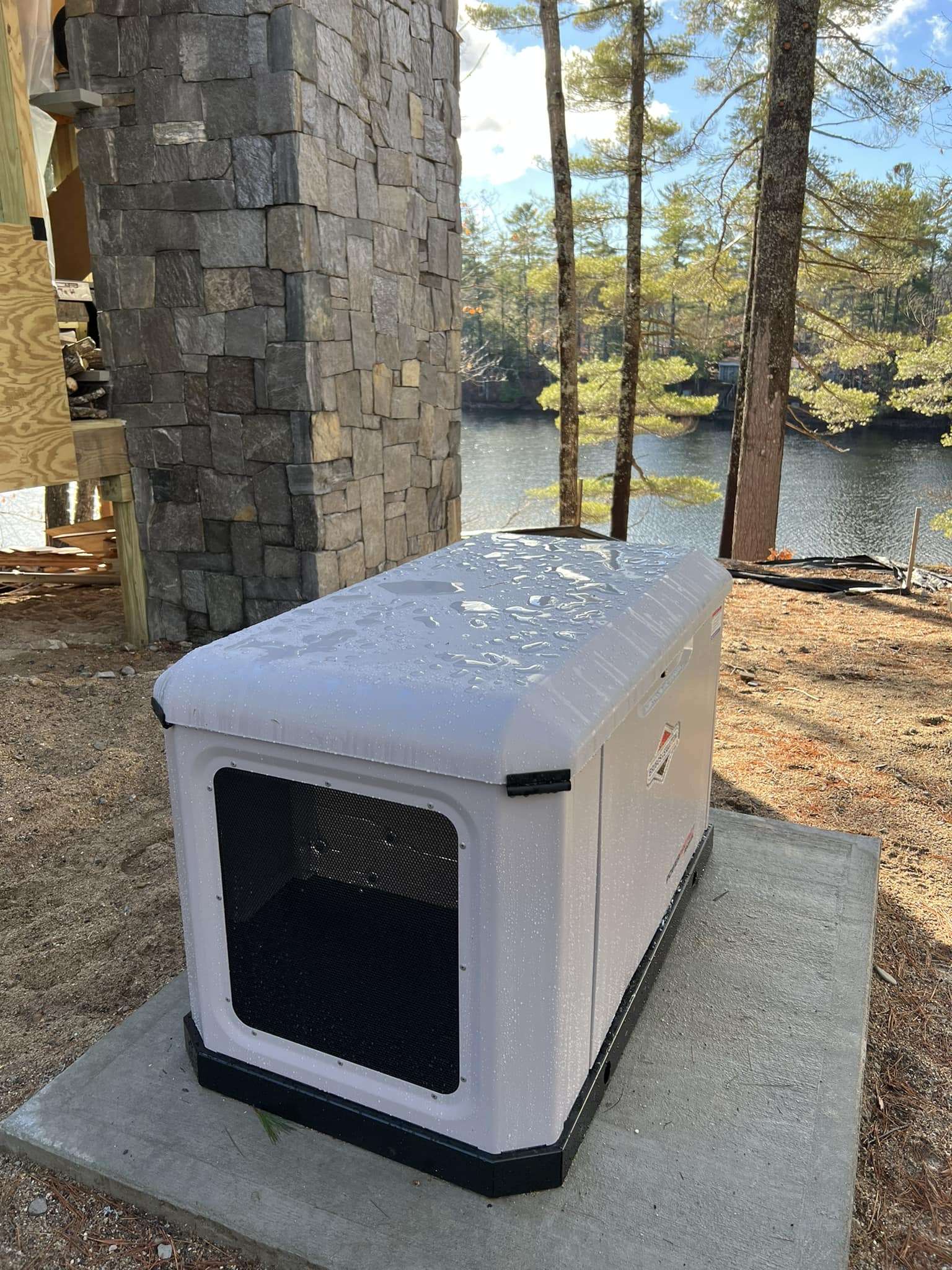 Generator, Stone Chimney Property, York County, ME, Atlantic Electrical Services