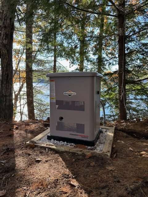 Standby Generator Installation, Atlantic Electrical Services, York County Maine