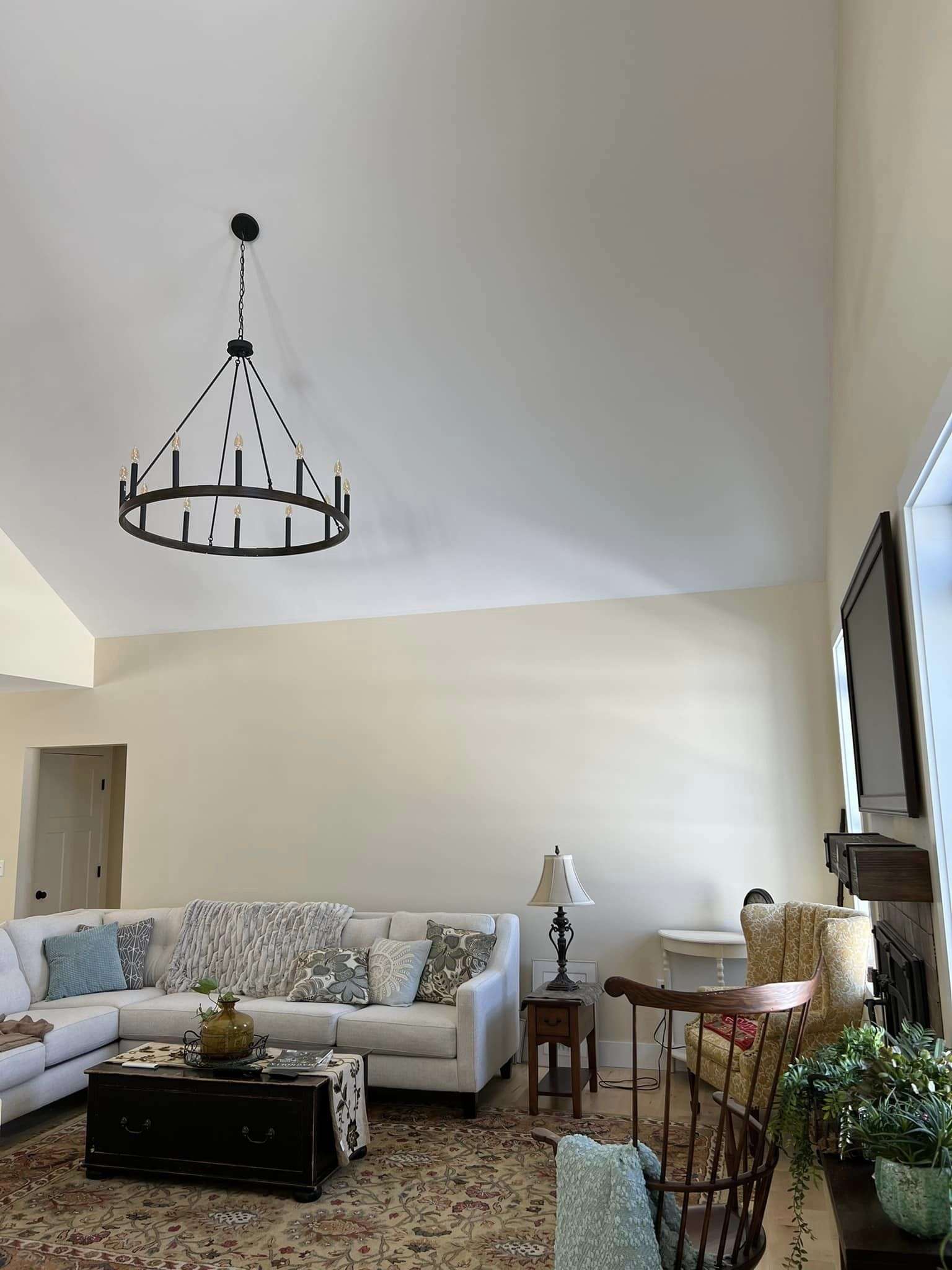 Great Room Ring Chandelier, York County, ME, Atlantic Electrical Services